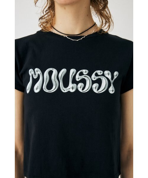 METALLIC LIQUID MOUSSY Tシャツ｜マウジーの通販｜&mall