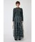 VOLUME TULLE ロングスカート