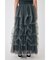 VOLUME TULLE ロングスカート