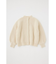 TUCK SLEEVE KNIT カーディガン