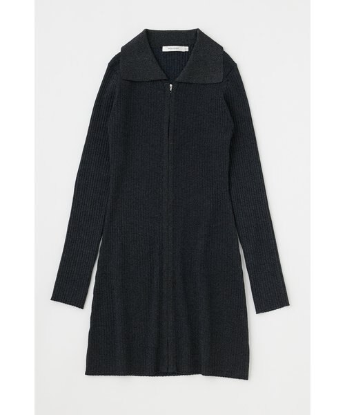 ZIP UP LS MINI ドレス｜マウジーの通販｜&mall（アンドモール