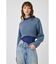 WIDE SLEEVE CROPPED ニット