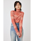 HI NECK CUT トップス