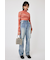 HI NECK CUT トップス