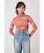 HI NECK CUT トップス