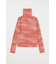 HI NECK CUT トップス
