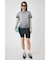 LAYERED LIKE EMBROIDERY LS Tシャツ