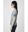 LAYERED LIKE EMBROIDERY LS Tシャツ