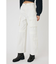 LOWRISE CARGO WHT STRAIGHT