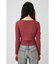 ZIP UP RIB KNIT カーデ＆タンク