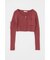 ZIP UP RIB KNIT カーデ＆タンク