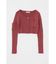 ZIP UP RIB KNIT カーデ＆タンク