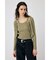 ZIP UP RIB KNIT カーデ＆タンク