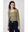 ZIP UP RIB KNIT カーデ＆タンク