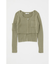 ZIP UP RIB KNIT カーデ＆タンク