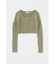 ZIP UP RIB KNIT カーデ＆タンク