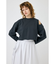 SHOULDER CUT CROPPED トップス