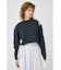 SHOULDER CUT CROPPED トップス