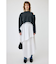 SHOULDER CUT CROPPED トップス