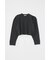 SHOULDER CUT CROPPED トップス