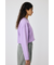 SHOULDER CUT CROPPED トップス