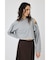 SHOULDER CUT CROPPED トップス