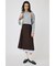 SHOULDER CUT CROPPED トップス