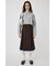SHOULDER CUT CROPPED トップス