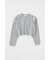 SHOULDER CUT CROPPED トップス