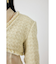 BELTED TWEED ボレロ