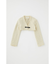 BELTED TWEED ボレロ