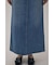 オーガニックコットンデニムローライズデニムスカート