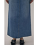 オーガニックコットンデニムローライズデニムスカート