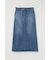 オーガニックコットンデニムローライズデニムスカート