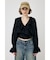 VOLUME SLEEVE RUFFLE トップス
