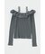 PUFF SHOULDER トップス