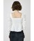 WHT DENIM BUSTIER ブラウス