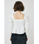 WHT DENIM BUSTIER ブラウス