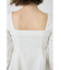 WHT DENIM BUSTIER ブラウス