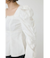 WHT DENIM BUSTIER ブラウス