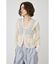 RUFFLE LACY CUT ブラウス