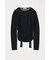 SHEER LAYERED LS トップス