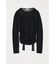 SHEER LAYERED LS トップス