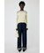 SHEER LAYERED LS トップス