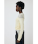 SHEER LAYERED LS トップス