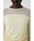 SHEER LAYERED LS トップス