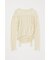 SHEER LAYERED LS トップス