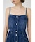 DENIM LONG CAMI ドレス