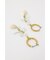 BEADED SHELL イヤリング