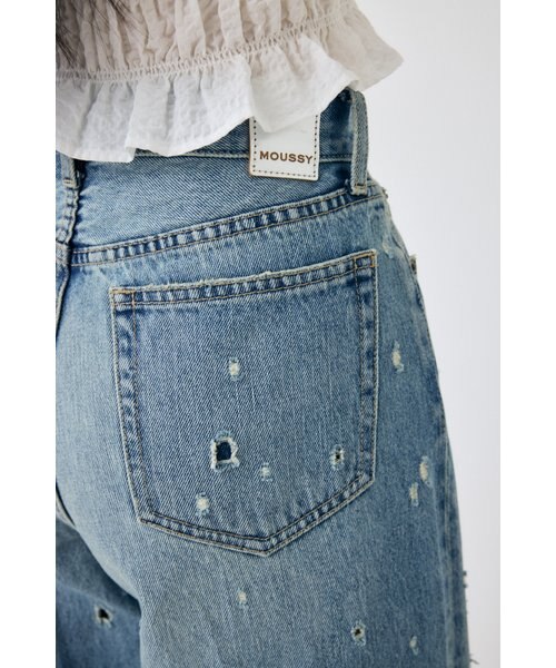 DESTROYED MIDRISE BAGGY L/MOUSSY マウジー DESTROYED MIDRISE BAGGY｜マウジーの通販｜&mall（アンドモール